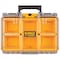 Stanley DeWalt ToughSystem 2.0 10.47 in. W X 5.2 in. H Half-Size Organizer Polypropene 6 compartments Yellow DWST08020 - alternate 1